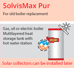 SolvisMax Pur for old boiler replacement