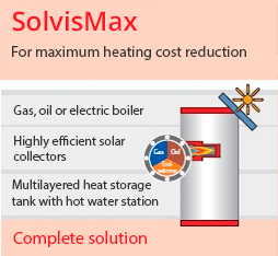 SolvisMax for maximum heating cost reduction